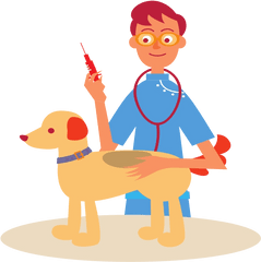 Download Free Png Veterinarian And Dog - Vet Png Clipart