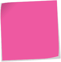 Post It Note Transparent Png Clipart - Acrylic Sheet