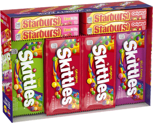 Starburst Fruity Candy Variety Box - Strawberry Png