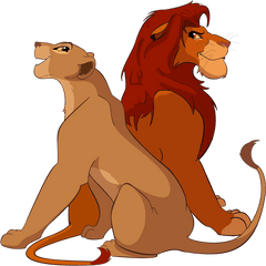 Lion King Images Simba Nala Wallpaper - Lion King Simba Without Background Png