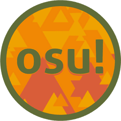 Osu Halloween Logo I Made Osugame - Vertical Png