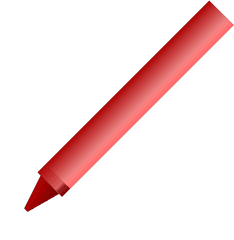 Crayon Png Svg Clip Art For Web - Red Pencil Clip Art