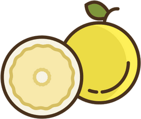 Grapefruit Fruit Food Free Icon Of Nz - Sweet Lemon Png