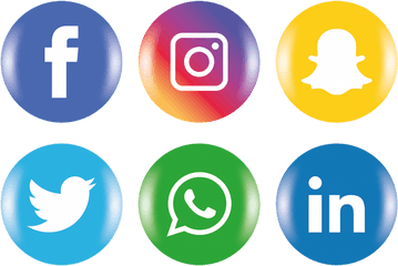 Facebook Instagram Icon Png - Transparent Social Media Logos