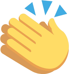 Clapping Hands Emoji Transparent - Transparent Clapping Hands Emoji Png