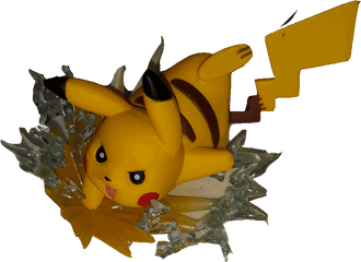 Pokemon Pikachu Figure Ebay - Fictional Character Png