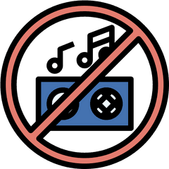 No Music - Free Music Icons Touchless Icon Png