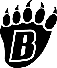 Bear Paw Print Free Download Clip Art - White Bear Lake Logo Png