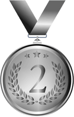 Transparent Background Decoration - Medalha De Prata Png