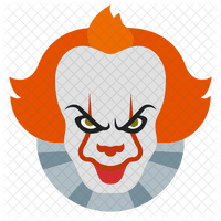 Face Pennywise PNG Free Photo