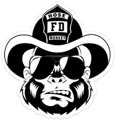 Hose Monkey U2014 Fireman Up - Illustration Png