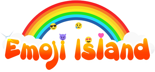 Emoji Island Png Rainbow