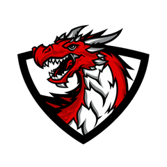 Vector Knight Dragon Transparent Png - Vector Dragon Logo Png