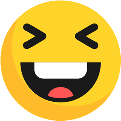 Emoji Emoticon Happy Laugh Free Icon - Cry Smile Icon Png