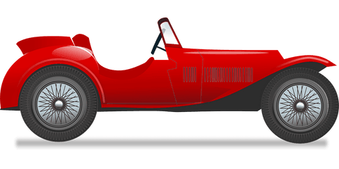 Vintage Race Car 100977 Free Svg Download 4 Vector - Vintage Racing Car Vector Png