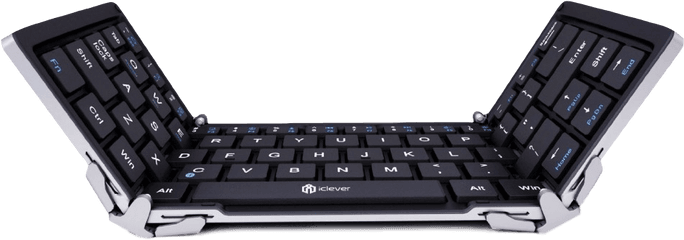 Iclever Foldable Wireless Keyboard Review Technology X - Folding Keyboards Png