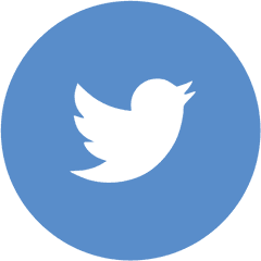 Circle Twitter Icon - Twitter Logo In Circle Png