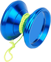 Blue Yo Toy With Green String Transparent Png - Stickpng Yoyo Transparent