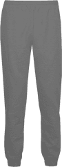 Jogger Pant Png Image Background - Front Split Trousers Black