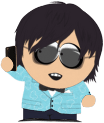 Psy Gangnam Style Costumes For Gals - Cartoon Png