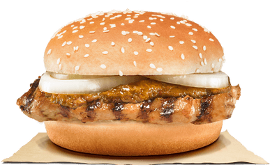 Burger King Will Release A New Laksa - Burger King Laksa Burger Png