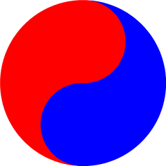 Imperial Seal Of Korea - Red Blue Yin Yang Png