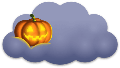 Dark Halloween Pumpkin Png Sticker By Kawaivicky