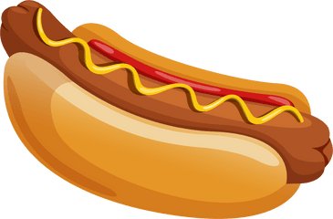 Food Clip Stock Transparent Png - Transparent Background Hot Dog Clipart