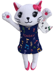 Alycat And The Monday Blues U2013 Plush Toy - Stuffed Toy Png