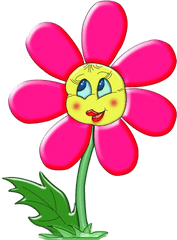 Flower Emoji Transparent Download - Cartoon Butterfly Png