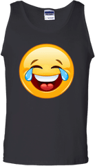 Download Laugh Emoji Tee Hoodie Tank - Smiley Png