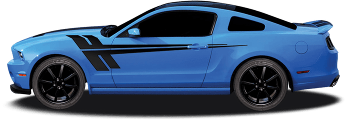 Products - Decals For 2019 Kona Blue Mustang Gt Png