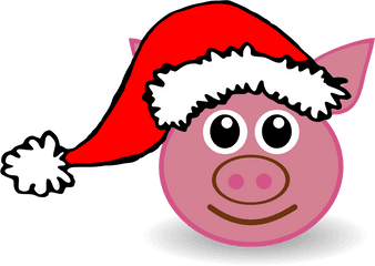 Pink Christmas Hat Png Picture 514546 - Peppa Pig Santa Claus