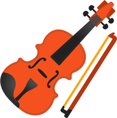 Violin Emoji Clipart - Emoji Violin Png