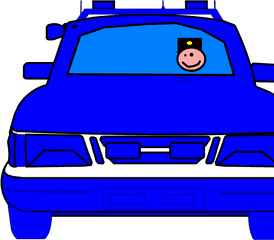 Police Car Svg Clip Arts Download - Police Car Png