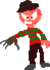 Freddy Krueger Pixel Art Maker - Cartoon Png