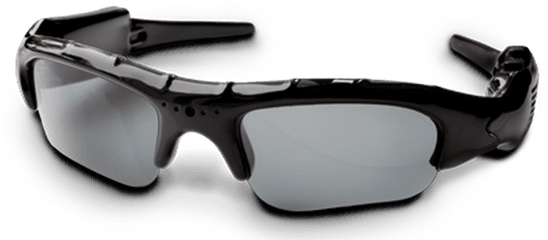 Hunters Specialties I - Kam Xtreme 30 Mega Pixel Video Recording Sunglasses Gloss Black Frame 50013 Sunglasses Png