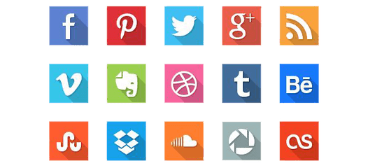 Social Icons Transparent Image - Free PNG