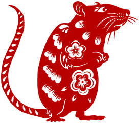 Transparent Png Svg Vector File - Year Of The Rat Svg