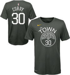 Nike T - Shirt Nba Enfant Curry Golden State Warriors Png