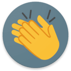 Clap Emoji Text Maker - Waving Goodbye Png