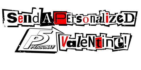 Persona 5 Protagonist Png - Persona 5 Text Style