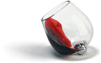 No Spill Aerating Wine Glasses U0026 More Aura Glass - Transparent Wine Glass Gif Png