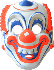 Download Creepy Mask Oq - Clown Mask Not Scary Png