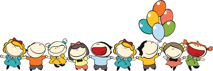 Clipart Banner Cartoon Transparent - Kids Holding Hand Png