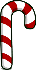 Giant Candy Cane Sprite 002 - Candy Cane Png Clipart