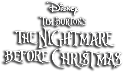 Nightmare Before Christmas - Tim Burtons The Nightmare Before Christmas Logo Png