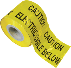 150mm X 365m Caution Tape Yellow - Label Png