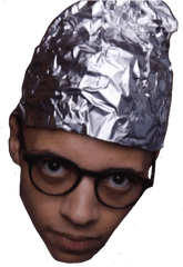 Foil Hat Is - Tsm Myth In Tin Foil Png