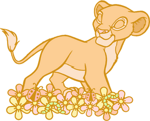 Download Cuddly Companion Nala - Lion King Coloring Pages Png